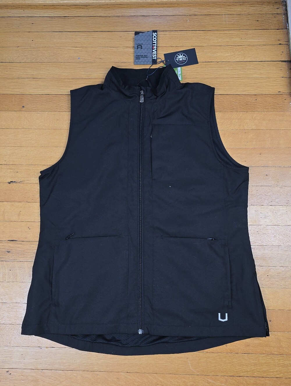 NWT, SCOTTeVEST, Best Travel Vest, Black, Women's L